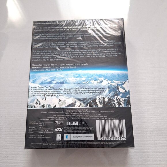 BBC (Region 2 PAL) Planet Earth and Frozen Planet DVD Collections Still Sealed - Picture 3 of 7